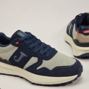 Zapatilla casual azul, blanco.