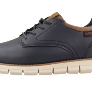 Zapato casual azul marino, marrón.