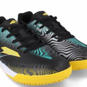 Zapatillas deportivas niño negra, cebra, gris.