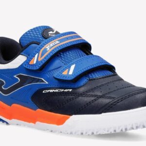 Zapatillas deportivas niño azul, negro, blanco.