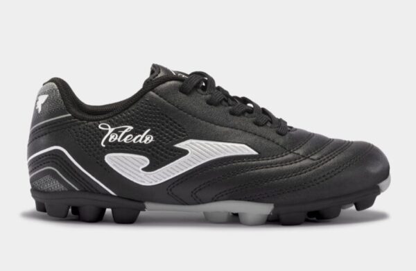 Zapatillas deportivas con tacos negras, gris.